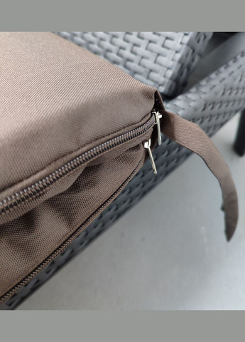 Матрац для шезлонга RIO 195x58x4 см коричневий eGarden (322069168)