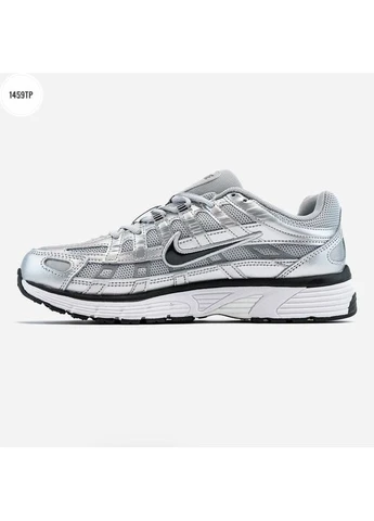 Сірі кросівки чоловічі nike p-6000 platinum silver найк п-6000 сірі демісезон No Brand
