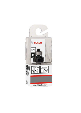 Профильная фреза (18.7х8х53 мм) Standard for Wood кромковая с подшипником (21749) Bosch (290253069)