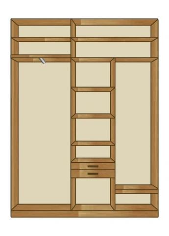 Прихожая Кармен МДФ накладки декор (плюс) (12590) МАКСІМЕБЛІ (390486521)