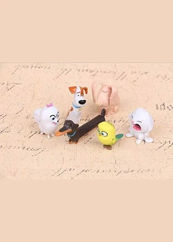 Набір фігурок Таємне життя домашних тварин The Secret Life of Pets 14 шт іграшки 2,7-4,9 см Shantou (296723022)