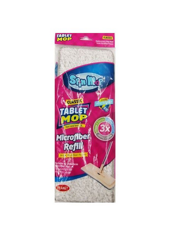 Насадка змінна для швабри (10737) Planet Household Tablet Mop Класик (356149579)