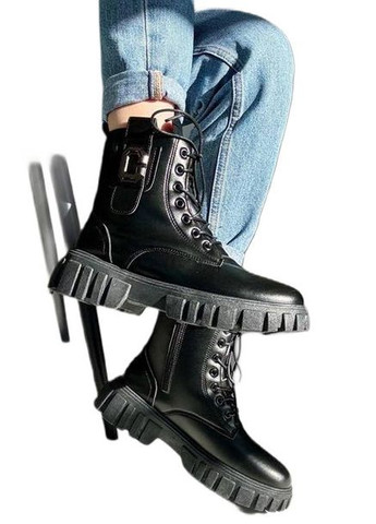 Зимові чорні черевики XIFA берци (307832955)