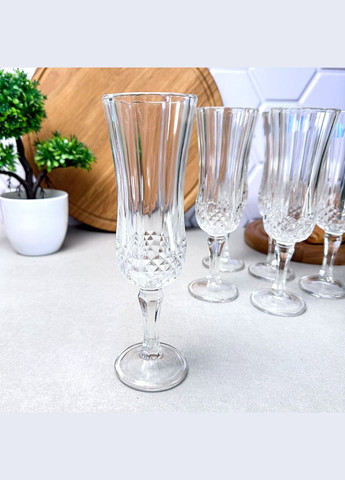 Набор бокалов для шампанского 6 шт 170 мл Орио No Brand (315633507)