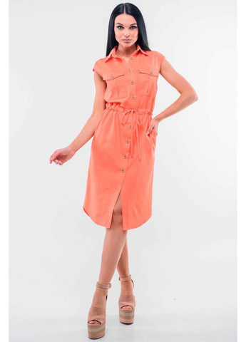 Персиковое платье Ри Мари