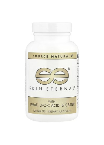 Комплекс для оздоровления кожи,, Skin Eternal, 120 таблеток Source Naturals (326055307)