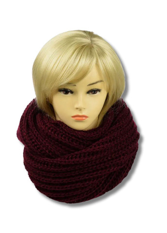 Женский шарф-снуд классический No Brand Хомут барбара (363254167)