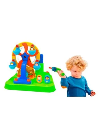 Набір для складання Колесо огляду 46 деталей різнокольоровий EDU-Toys (402453719)