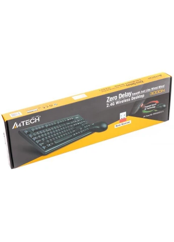 Комплект 3000N, USB V-TRACK 15М Wireless USB A4Tech (322703417)