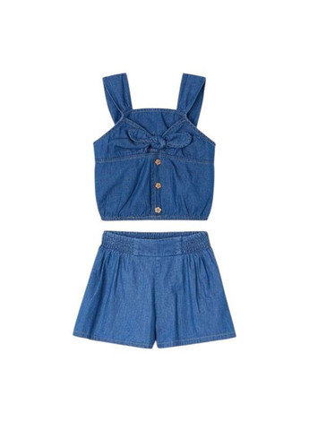 Синий топ+шорты Mayoral