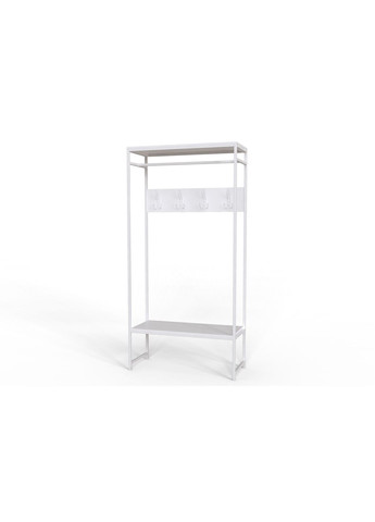 Вешалка напольная Трелис 14 180x90x38 ДСП Белый 16мм (FRD-104349) Ferrum-decor (353501093)