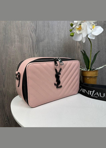 Стильная каркасная мини-сумочка для девушек стеганная экокожа пудровая (sku_1557Б) No Brand (330575939)