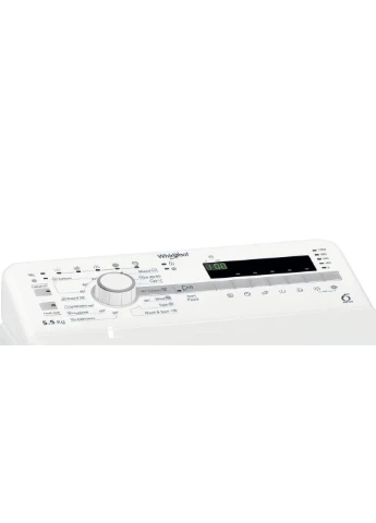 Стиральная машина TDLR55020SUA вертикальная, 5,5кг, 1000, A++, 60см, дисплей, WHIRLPOOL (364675146)