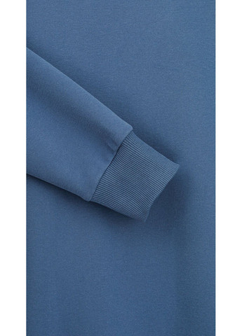 Синій світшот однотонний чоловічий 1638 shop (2000999209802) Demos однотонний (361431122)