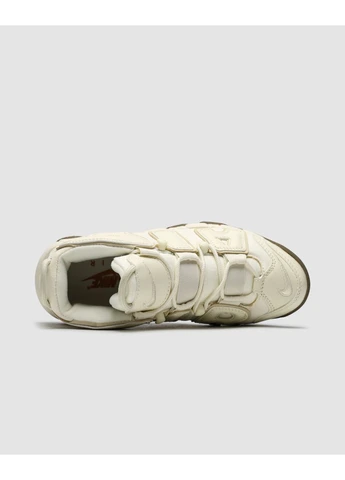 Бежеві кросівки чоловічі nike air more uptempo 96 beige/brown найк аір мор уптемпо бежеві демісезон No Brand