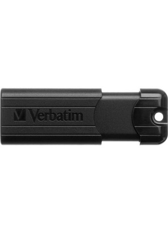 USB флеш накопитель (49319) Verbatim 128GB PinStripe Black USB 3.0 (295930261)