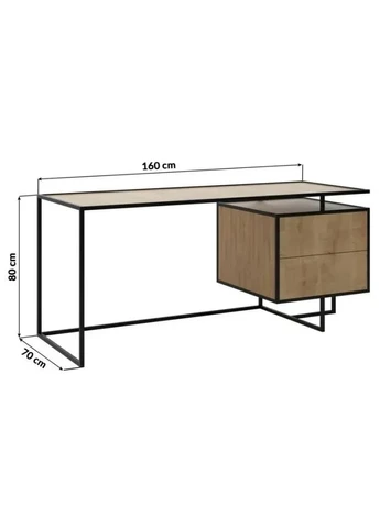 Письмовий / робочий стіл LOFT для роботи та кабінету (NS-1403) No Brand (396504301)