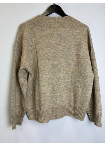 Женский свитер с V-образным вырезом из шерсти MKLN2110-1 NITA Modna KAZKA (336934102)