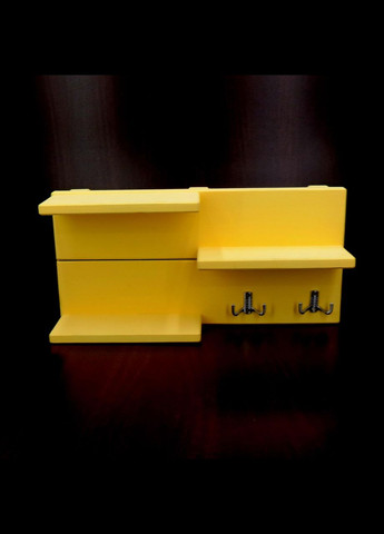 Полка для ванной из дерева Кассель лимонад (ВНП-001451) No Brand (328091723)