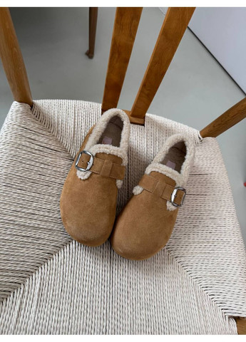 Замшевые зимние лоферы Helen (362648181)