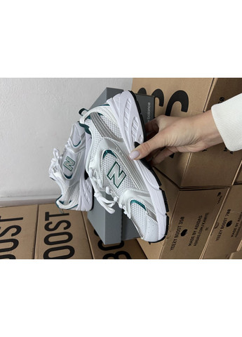 КРОССОВКИ ЖЕНСКИЕ NEW BALANCE 530 SILVER GREEN НЬЮ БЕЛАНС 530 No Brand серые демисезоны (368883935)