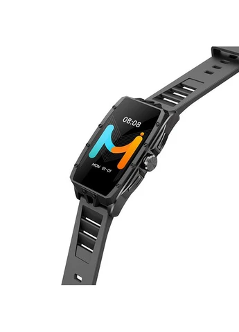 Смарт-часы MB1 Black с 1.64" Super Retina Amoled дисплеем и Bluetooth 5.3 для удобной навигации Imiki (342400341)