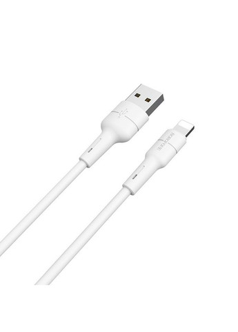 Кабель для зарядки Lightning Apple BX30 |1м| Білий Borofone (337350406)