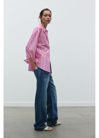 Розовая рубашка Zara