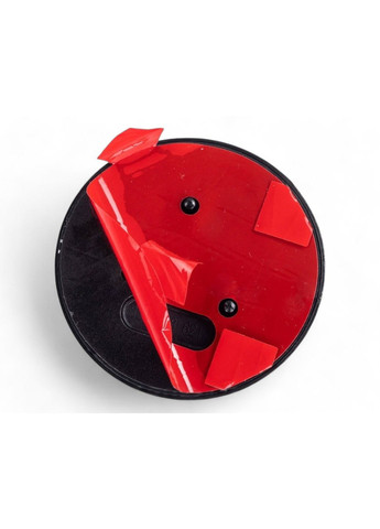 Эмблема передняя 90мм ЧЕРНАЯ глянцевая пластик (на скотче и 3 усика) OEM 32D853621A Skoda (369610023)