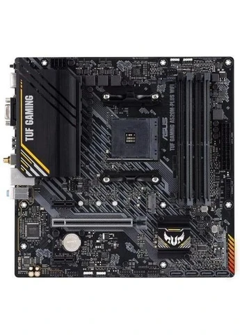 Мат. плата AM4 (A520) TUF GAMING A520M-PLUS WiFi, A520, 4xDDR4, Int.Video(CPU), 4xSATA3, 1xM.2, 1xPCI-E 16x 3.0, 2xPCI-E 1x 3.0, Asus (395354537)