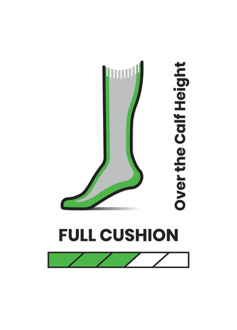 Комбинированные носки женские wm's ski full cushion snowpocalypse pattern otc, frosty green, m Smartwool (334671698)