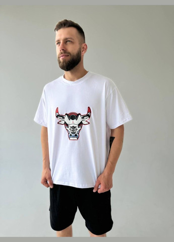 Футболка оверсайз (унисекс) белая No Brand (367982264)