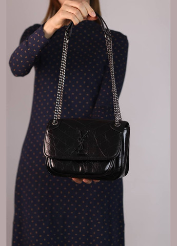 Сумка з лого Yves Saint Laurent Vakko (322029747)