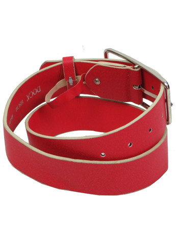 Жіночий ремінь під джинси червоний Doca (361665271)