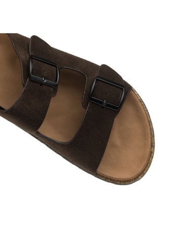 Коричневые шлепанцы (1117а) Fabio Moretti
