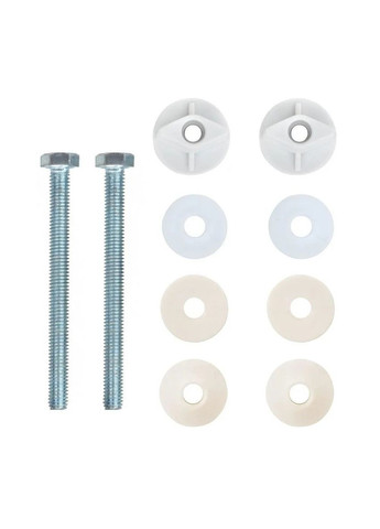 Комплект арматури для змивного бачка з нижнью подачею води 1/2″, з одним режимом зливу АБк-12 SoloPlast (336384284)