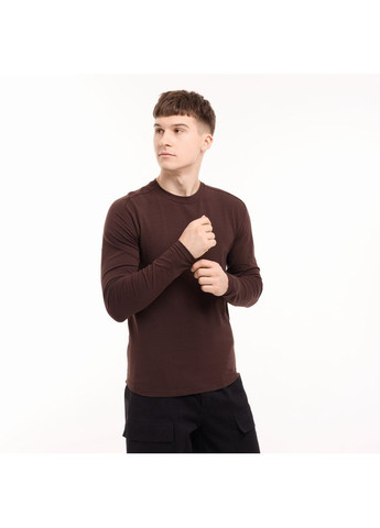 Лонгслів Dune Шоколадний Pobedov темно-коричневий повсякденні бавовна