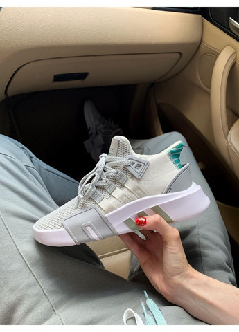 Сірі Осінні кросівки чоловічі adidas equipment adv grey green адідас No Brand