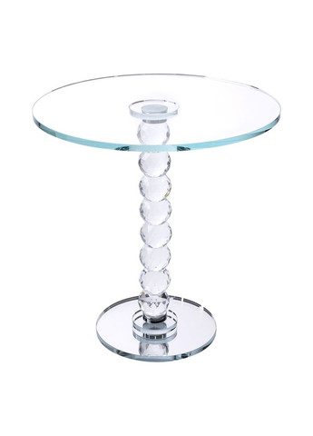 Тортовщица стеклянная на ножке 30×32 см см. подставка для торта, капкейков прозрачная HP-4-81L. Yiwu (370707936)