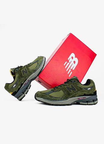 Хакі всесезон кросівки чоловічі new balance 2002r protection pack khaki | нью беланс 2002r хакі No Brand