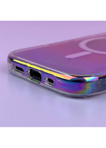 Чехол TPU Galaxy Sparkle (MagFit) для Apple iPhone 15 Pro Max (6.7") Хроматический Epik (372972455)