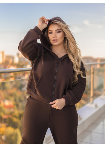 Утеплений спортивний костюм жіночий Fashion Girl The best (363849369)