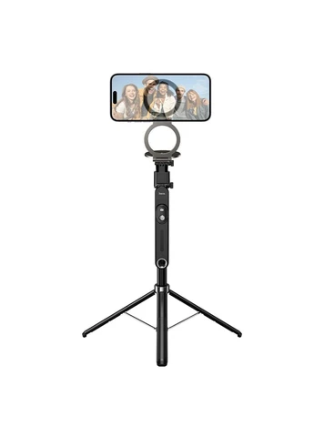 Автотримач для телефона H102 Whale magnetic ring holder(multi-scene) Metal Grey Hoco (391038561)