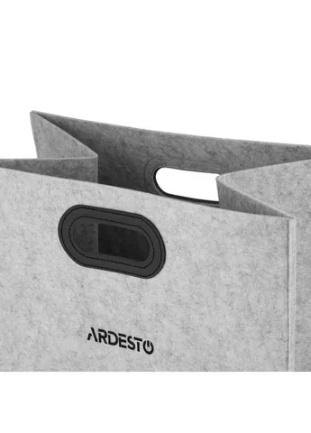 Кошик для білизни Prestigio ARHC2401FG 40х30х60 см 68 л сіра Ardesto (386543390)