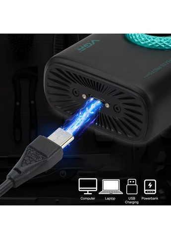 Аккумуляторная бритва с двойной сеткой портативная электробритва для сухого бритья с функцией быстрой зарядки (VG274) VGR (361161851)