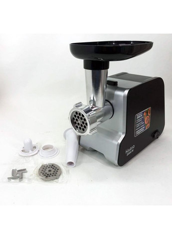 М'ясорубка електрична для м'яса MG-268 N 2000 Вт, М'ясорубки для ресторанів, М'ясорубка PU-576 2000 вт Magio (349511875)