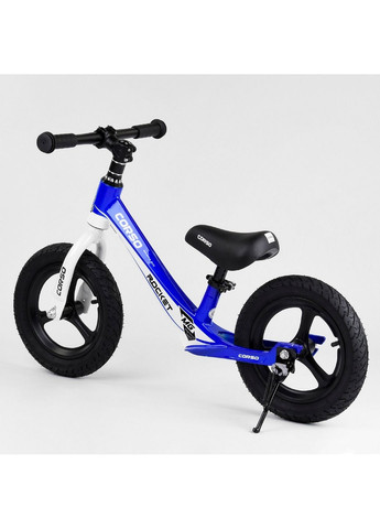 Велобіг дитячий 12'', з надувними колесами, магнієвою рамою та магнієвими дисками, підніжка Corso (282593389)