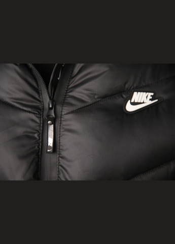 Чорна зимня куртка зимова пуховик чоловіча No Brand куртка