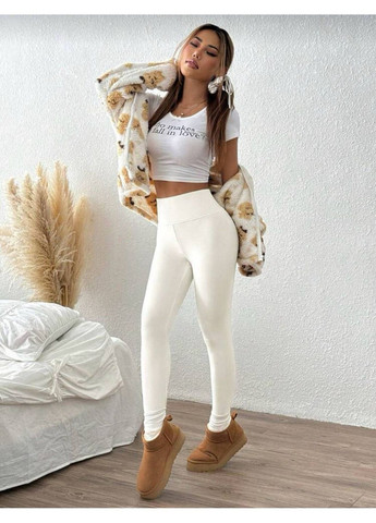 Лосины на высокой талии из теплой ткани пума ЗАМЕРЫ В ОПИСАНИИ! GD/GL Модний простір (366439086)