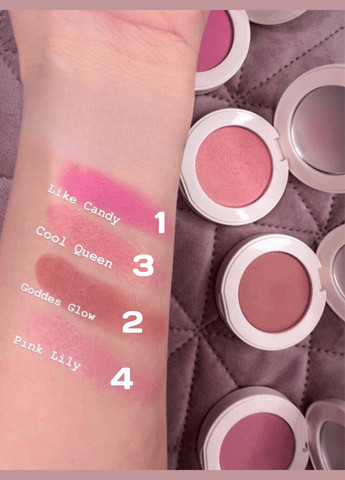 Пудровая румяна 03 Cool Queene 4,5 мл Farmasi (296008557)